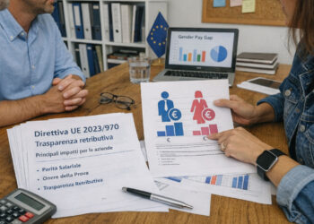 Immagine evocativa Direttiva UE 2023/970